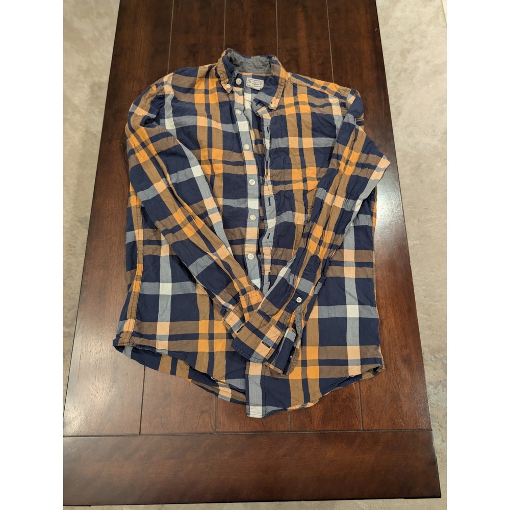 J. Crew Plaid Long Sleeve Button Down Shirt Size S Style 02407